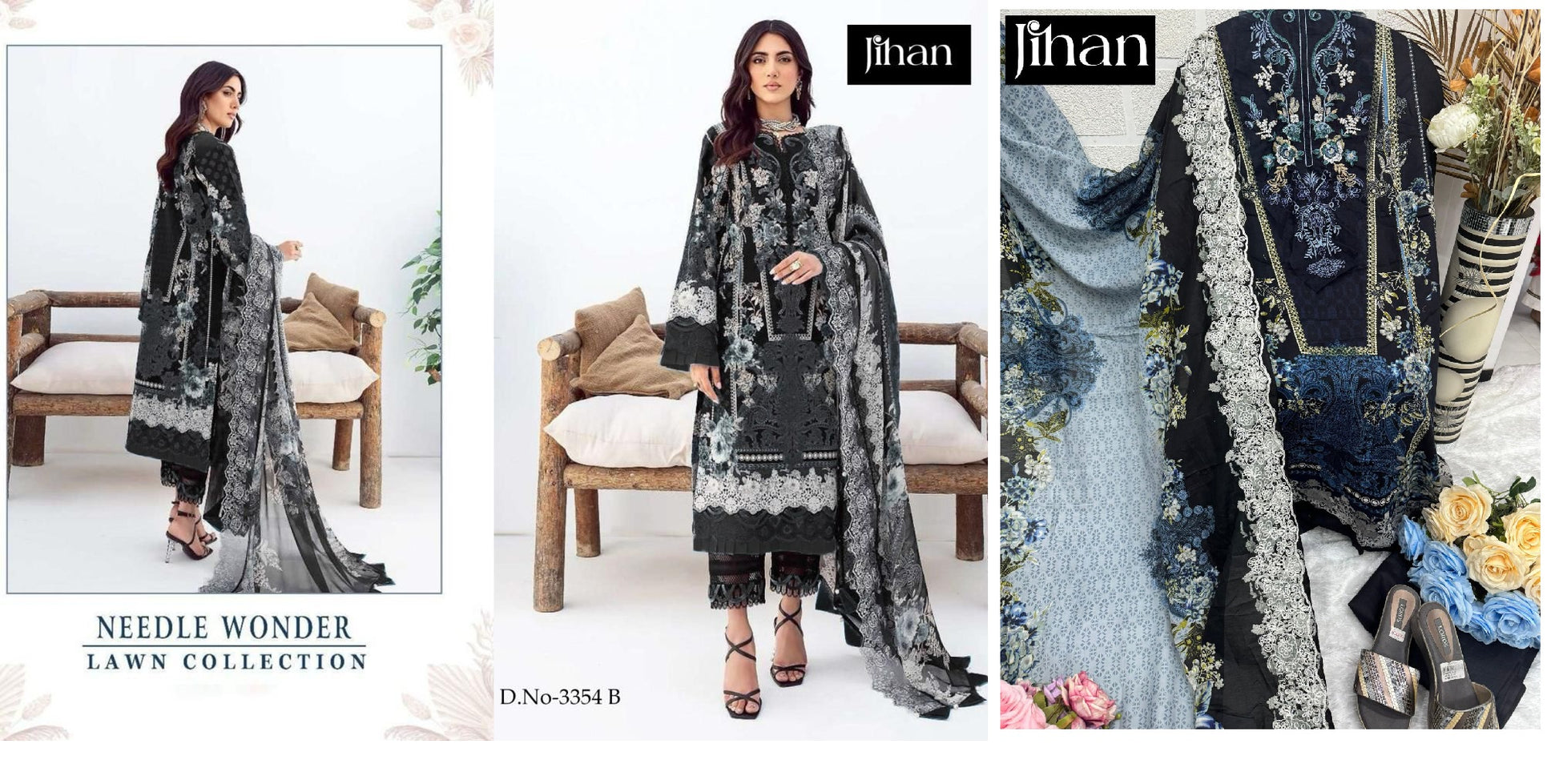 3354B Jihan Pakistani Salwar Suits