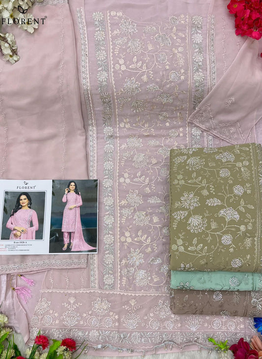 1028-A Florent Georgette Pakistani Salwar Suits