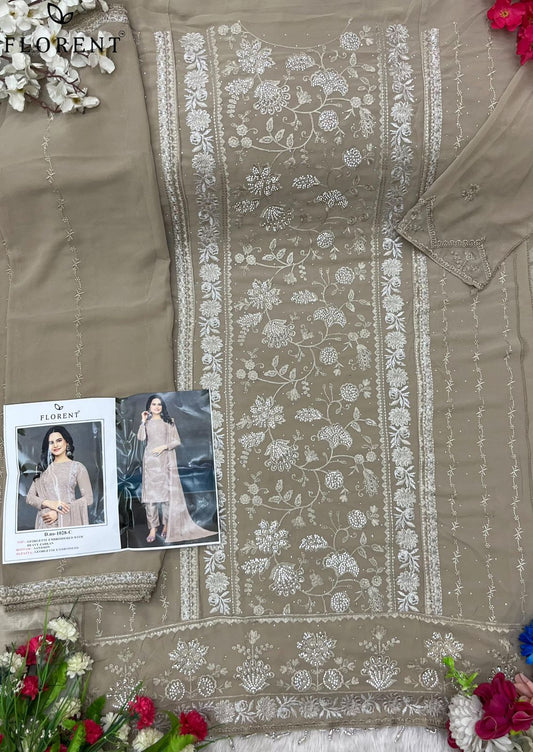 1028-C Florent Georgette Pakistani Salwar Suits