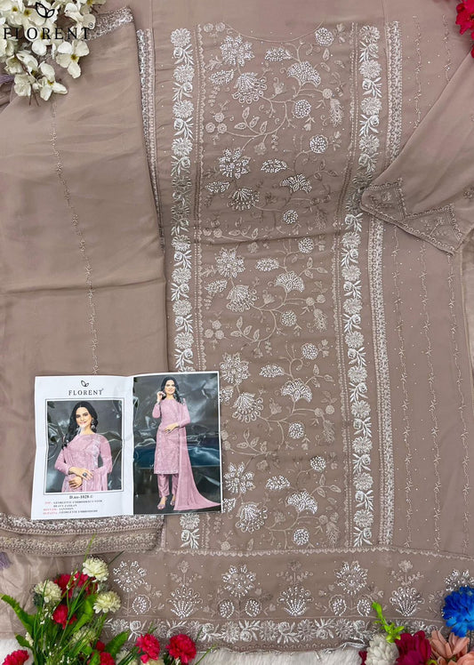 1028-D Florent Georgette Pakistani Salwar Suits