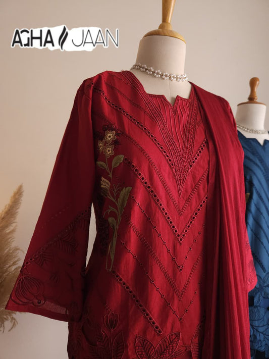 1029-B Agha Jaan Embroidery Pakistani Readymade Suits