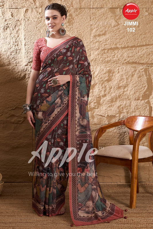 102 Jimmi Vol 1 Apple Jenny Sarees