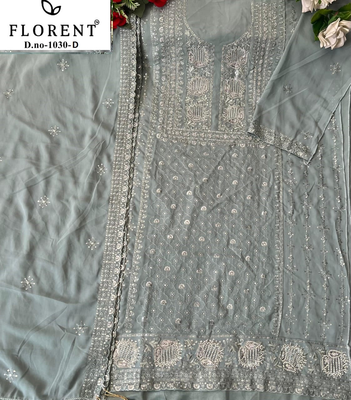 1030D Florent Georgette Pakistani Salwar Suits