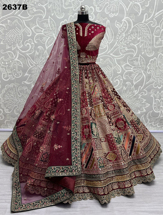 2637B Anjani Art Lehenga Choli