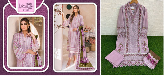 1338 Laxuria Trendz Pakistani Readymade Suits