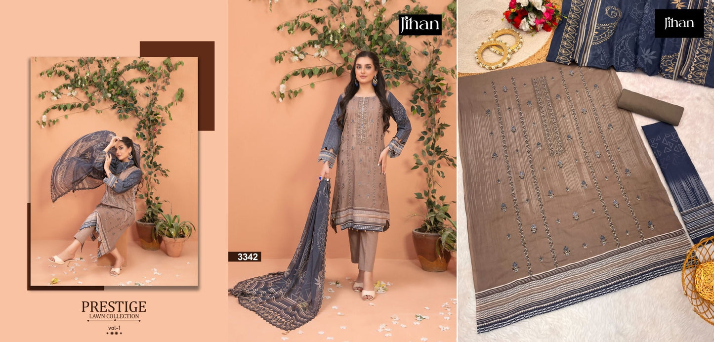 3442 Jihan Pakistani Salwar Suits