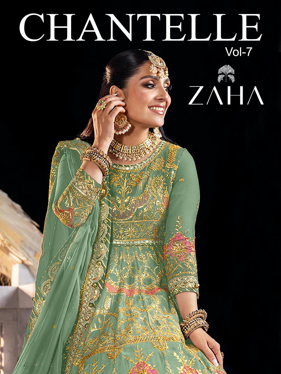 10347B Chantelle Vol 7 Zaha Butterfly Pakistani Salwar Suits