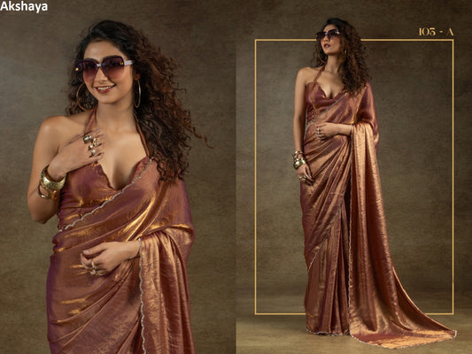 103A Akshaya Satin Silk Sarees