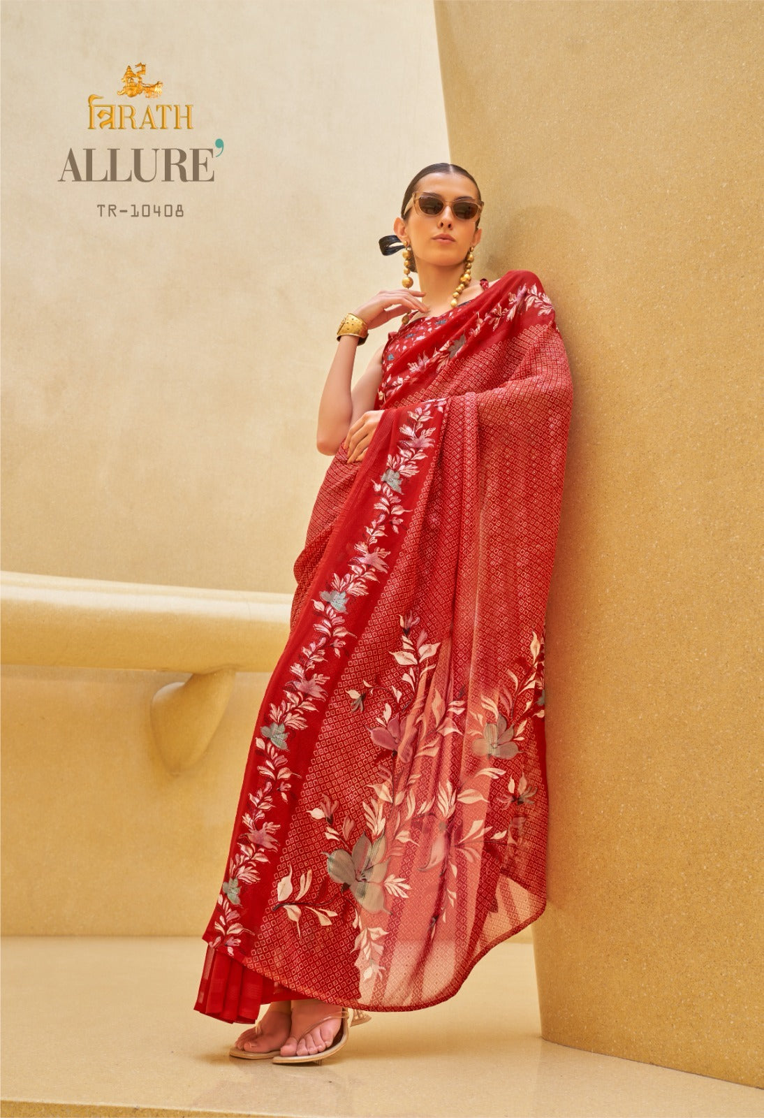 10408 Allure Trirath Georgette Sarees