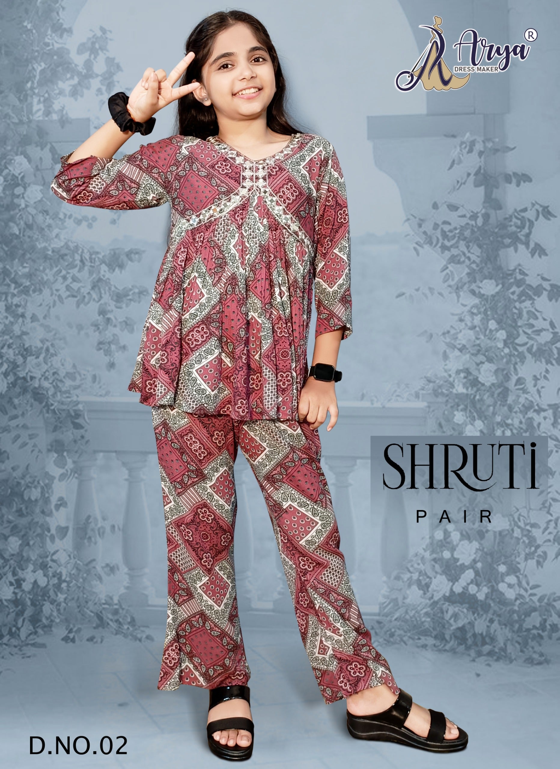 02 Shruti Adm Girls Co-Ord Set