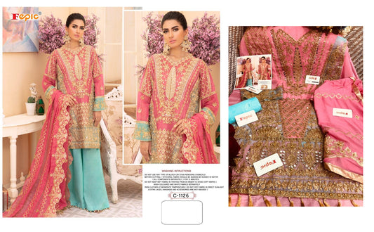 C-1126 Rosemeen Fepic Pakistani Salwar Suits