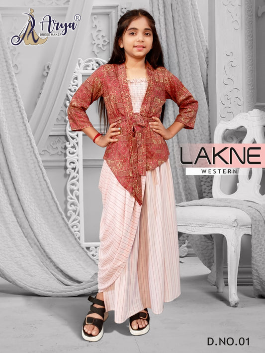 01 Lakne Adm Girls Western Dress