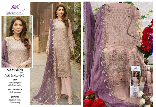 4049 Alk Pakistani Salwar Suits