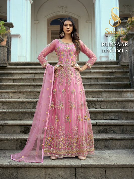 1001-A Ruksaar Sabah Unstitched Suits