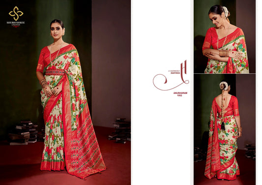 1002 Anusharam Shubh Shree Sarees