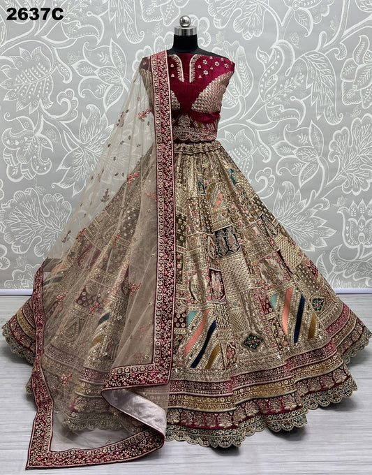 2637C Anjani Art Lehenga Choli