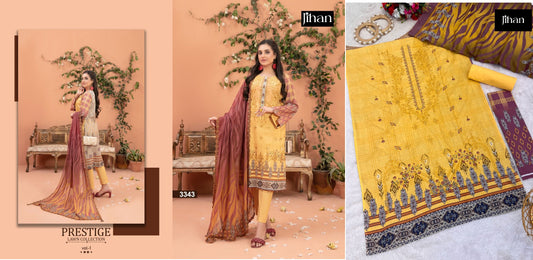 3443 Jihan Pakistani Salwar Suits