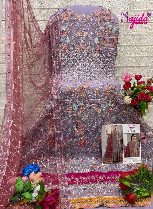 1045-E Ulfat Vol-2 Sajida Embroidery Pakistani Salwar Suits