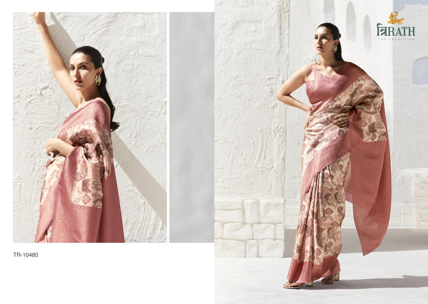 10480 Satvik Vol 2 Trirath Digital Printed Sarees