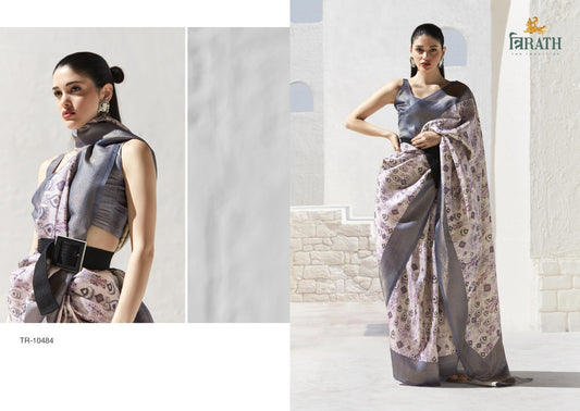 10484 Satvik Vol 2 Trirath Digital Printed Sarees