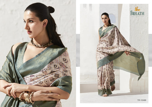 10486 Satvik Vol 2 Trirath Digital Printed Sarees