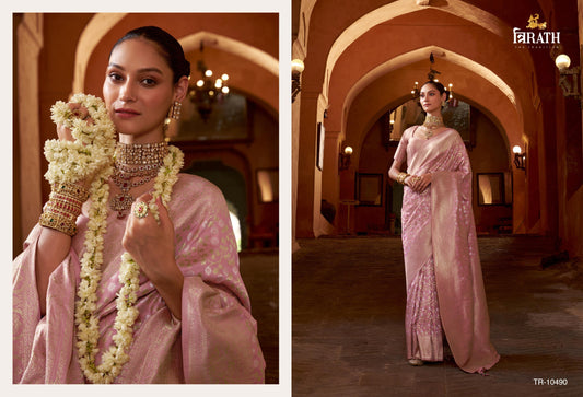 10490 Swara Trirath Banarasi Sarees