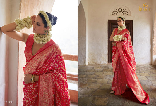 10494 Swara Trirath Banarasi Sarees