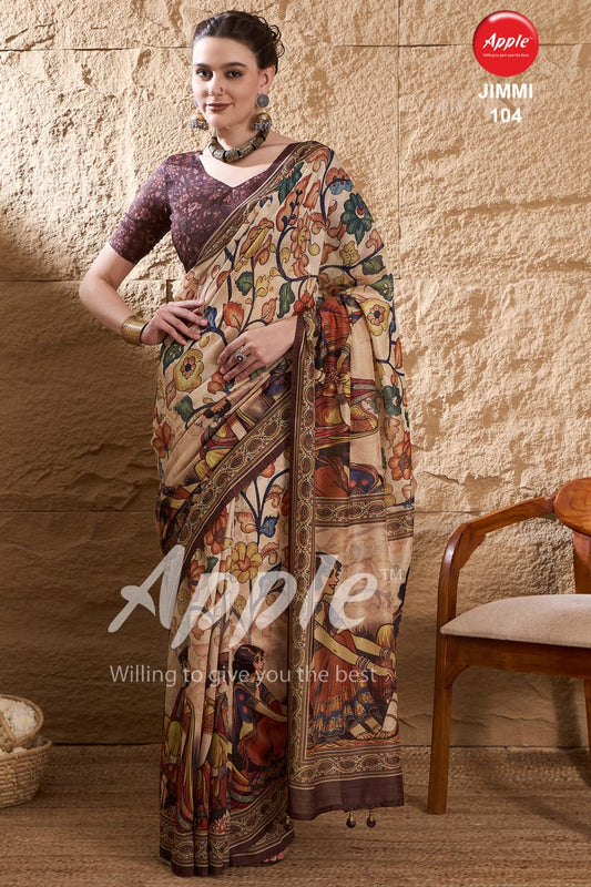 104 Jimmi Vol 1 Apple Jenny Sarees