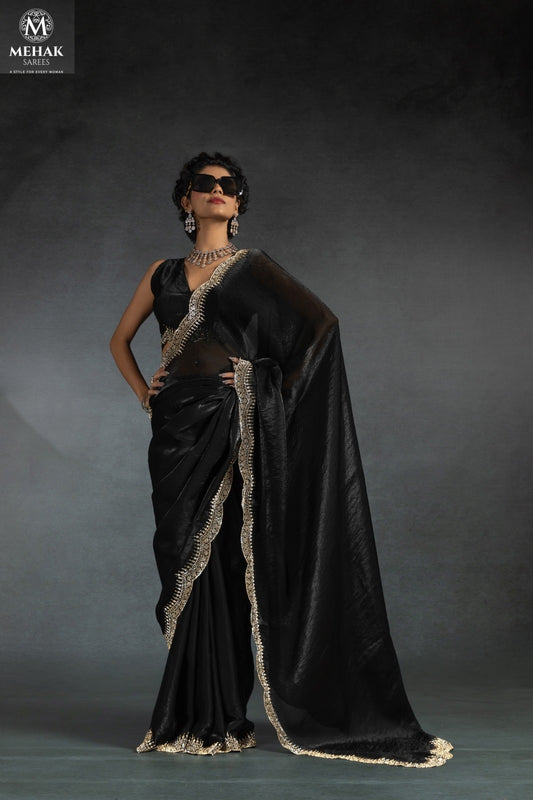 1050-D Mehek Satin Silk Sarees