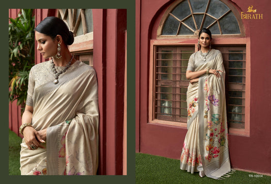 10514 Isha Trirath Digital Printed Sarees