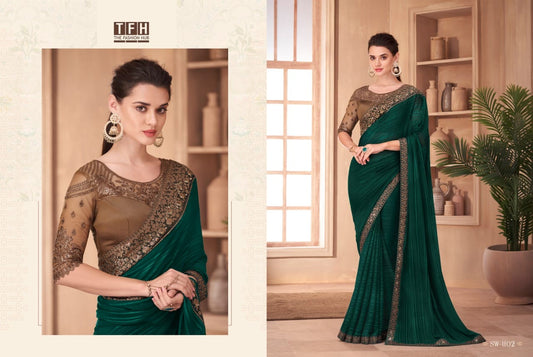 Sw-1102 Sandal Wood Vol 11 Tfh Sarees