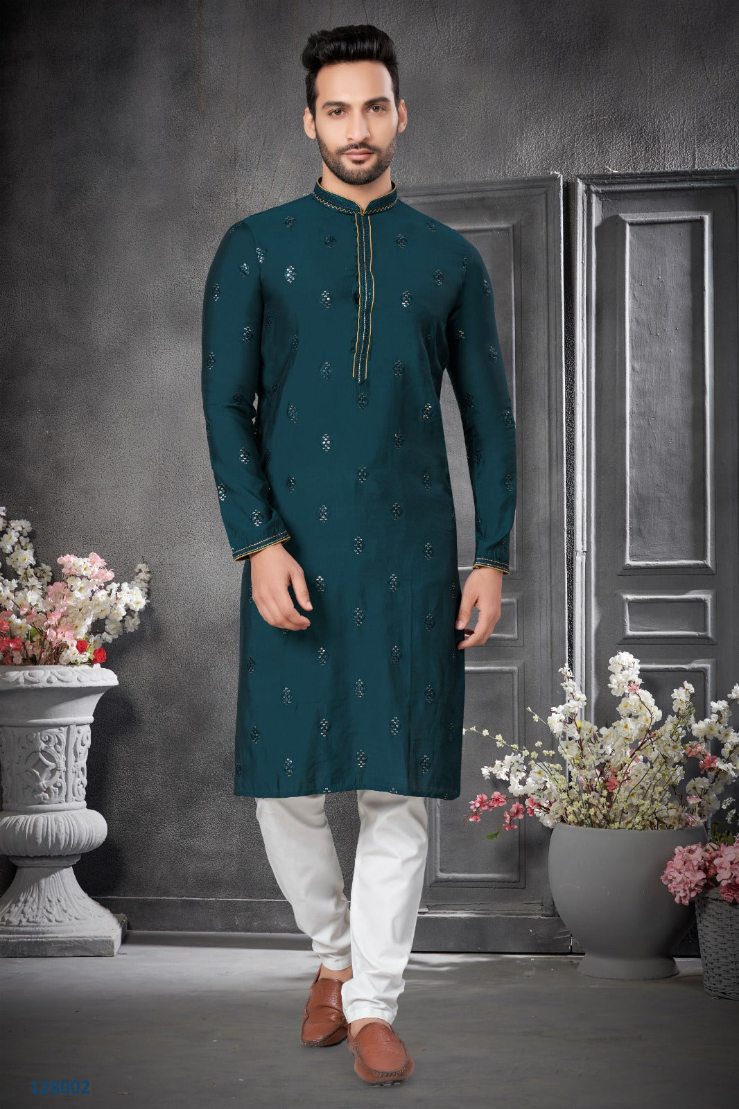 128002 Vol 128 Outluk Mens Kurta Pyjama