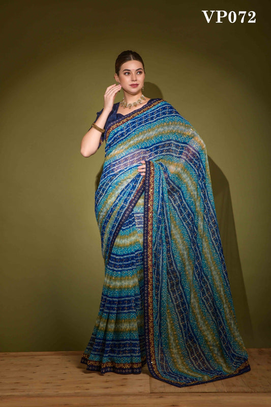 072 Radhe Fashion Berry Sarees