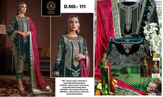 111 Amena B Pakistani Salwar Suits