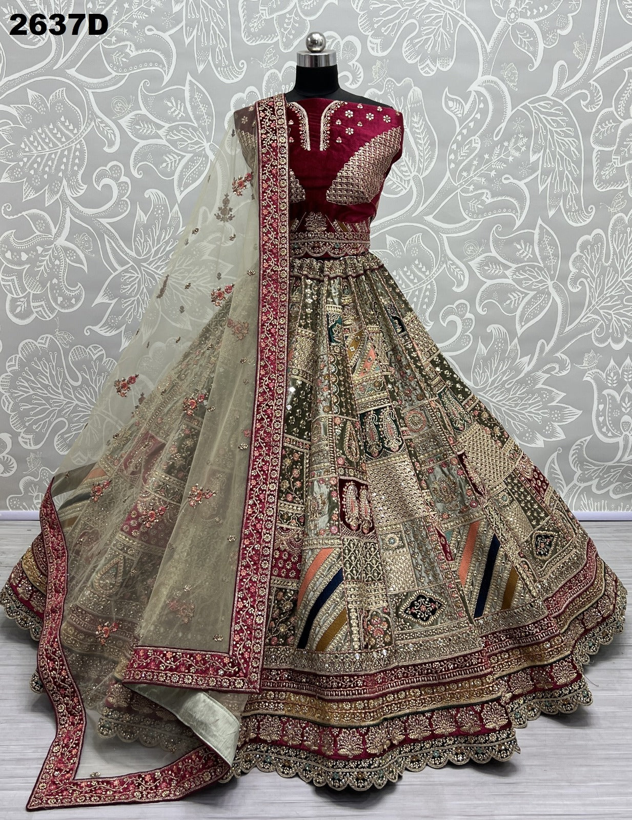 2637D Anjani Art Lehenga Choli