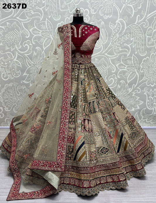 2637D Anjani Art Lehenga Choli