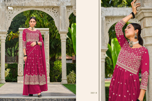 3001B Rumana Senhora Pakistani Readymade Suits