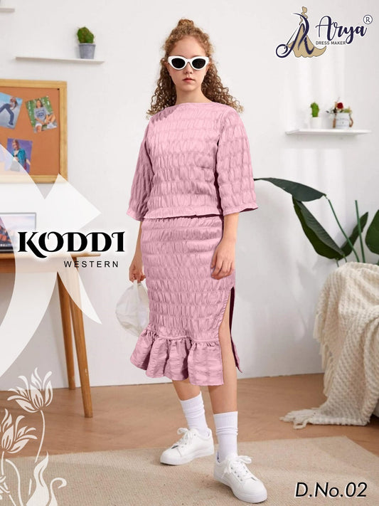 02 Koddi Adm Girls Western Dress