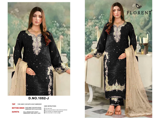 1052-J Florent Jimmy Choo Pakistani Readymade Suits