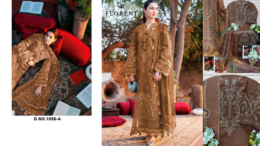 1056 Florent Cambric Cotton Pakistani Salwar Suits