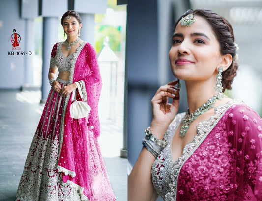 1057D Kb Series Embroidery Lehenga Choli