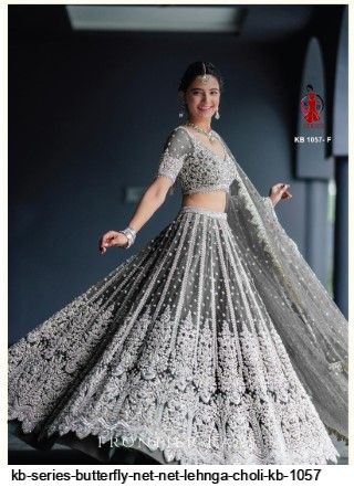 1057F Kb Series Embroidery Lehenga Choli