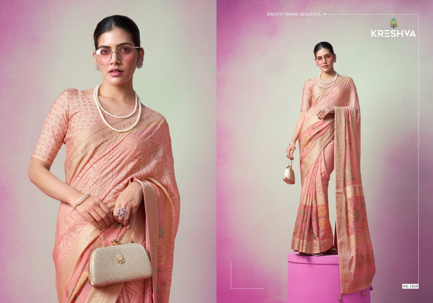 1058 Anasuya Kreshva Georgette Sarees