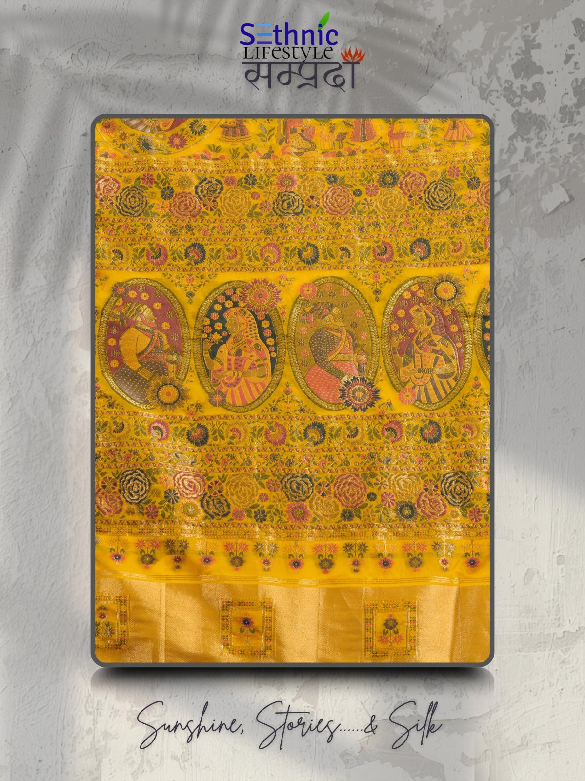 106001 Samprada Sethnic Soft Silk Sarees