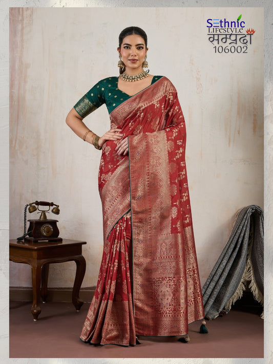 106002 Samprada Sethnic Soft Silk Sarees