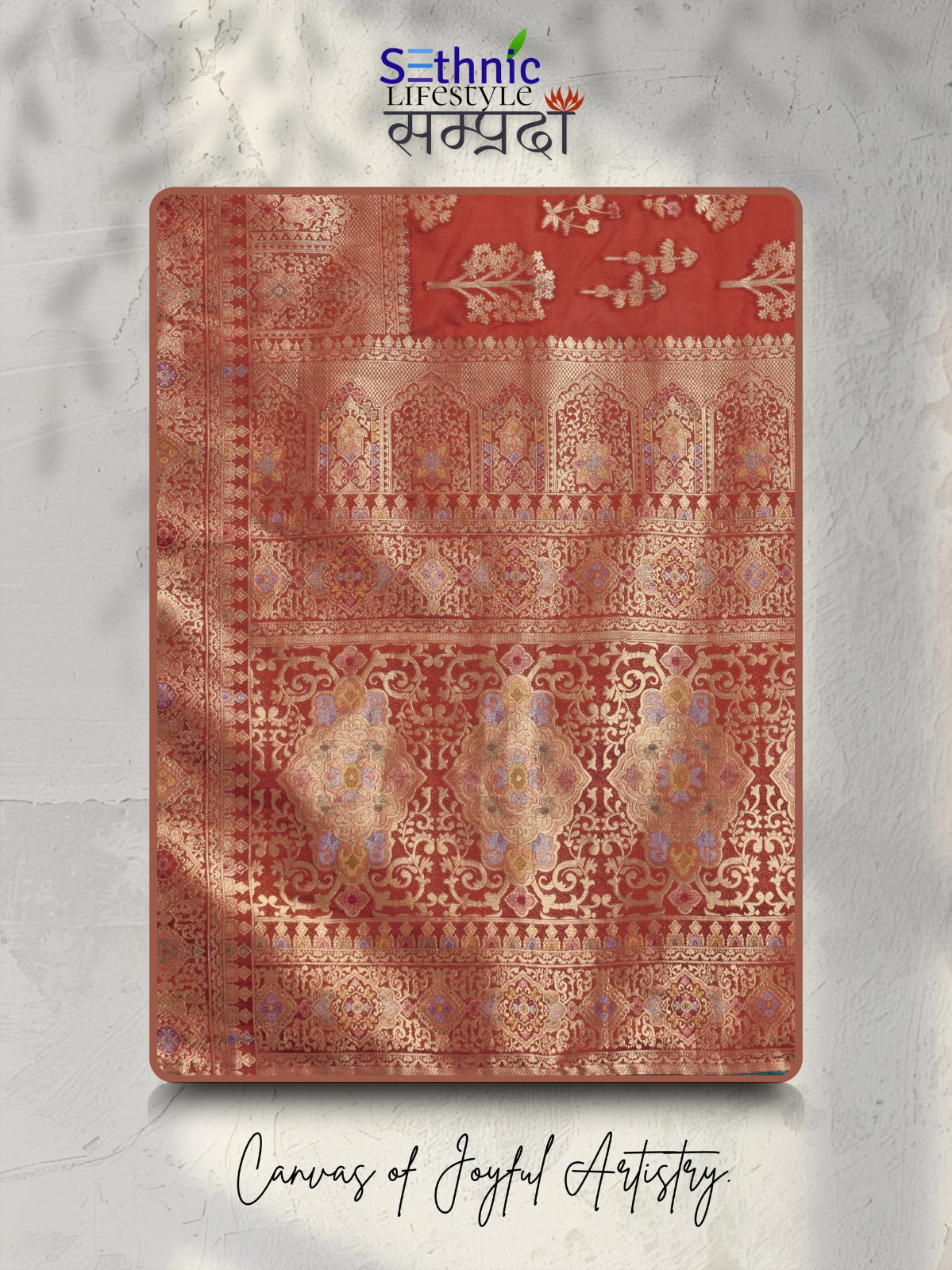 106002 Samprada Sethnic Soft Silk Sarees