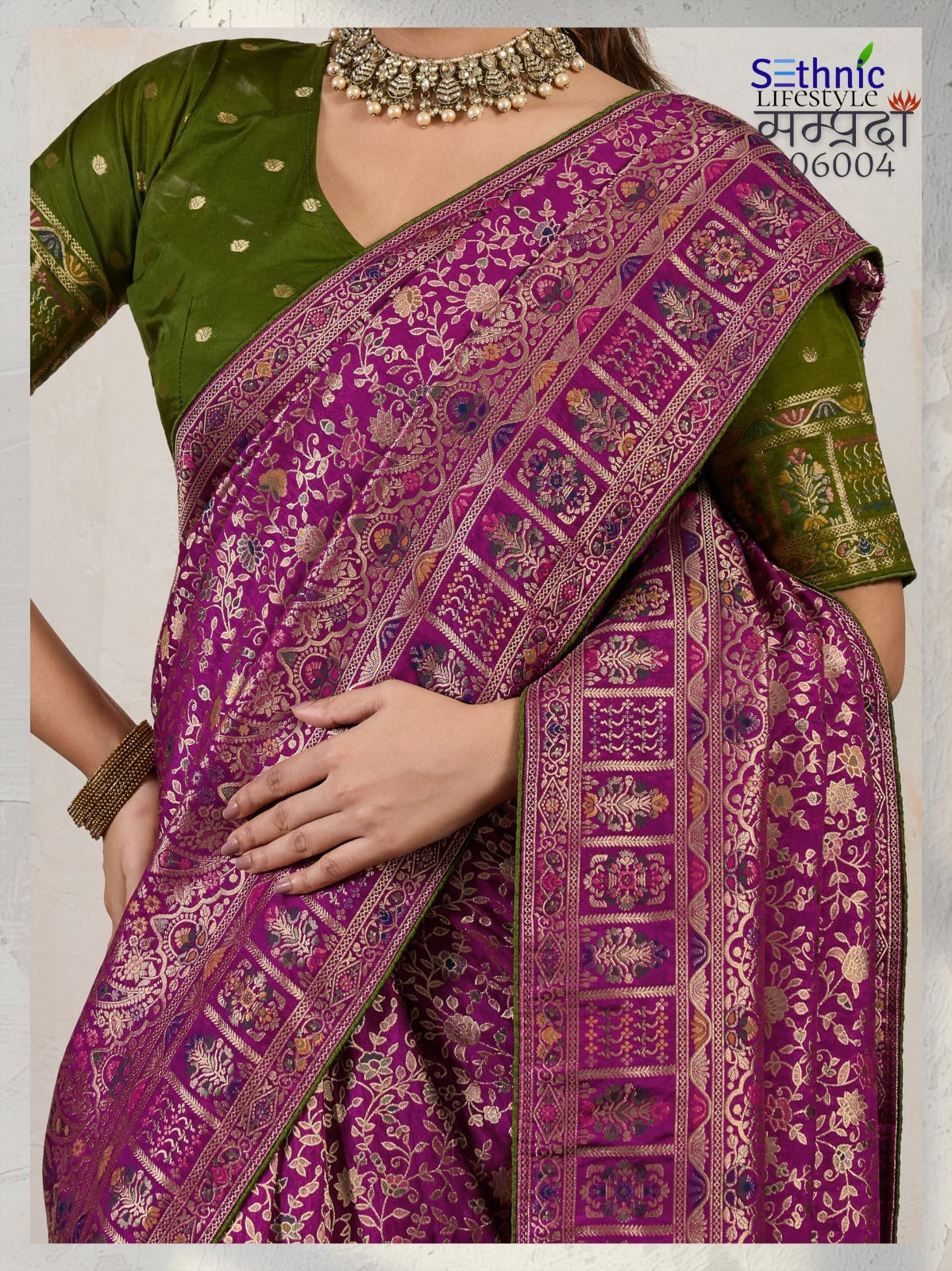 106004 Samprada Sethnic Soft Silk Sarees