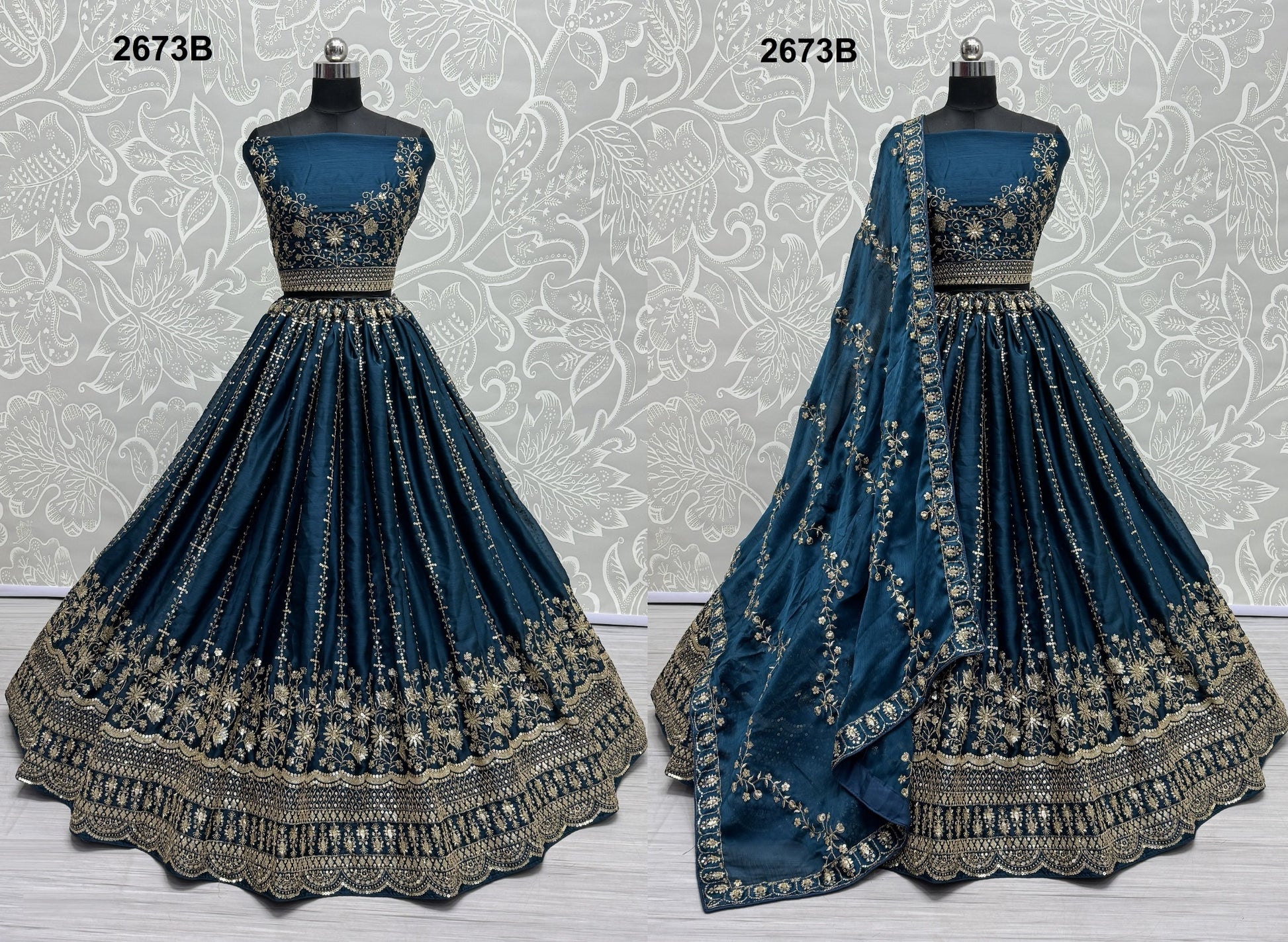 2673B Anjani Art Lehenga Choli