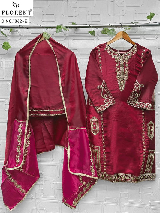 1062-E Florent Jimmy Choo Pakistani Readymade Suits