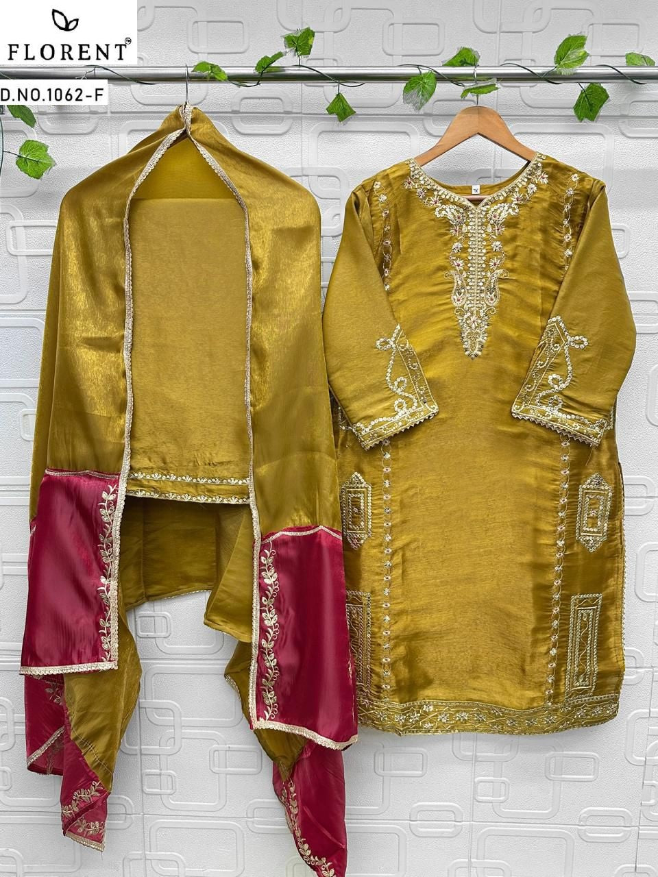1062-F Florent Jimmy Choo Pakistani Readymade Suits